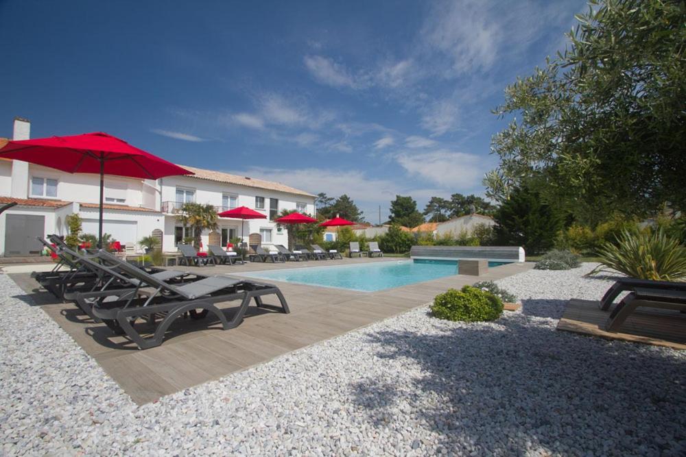 Hotel Le Vert Bois Dolus d'Oléron Exteriör bild