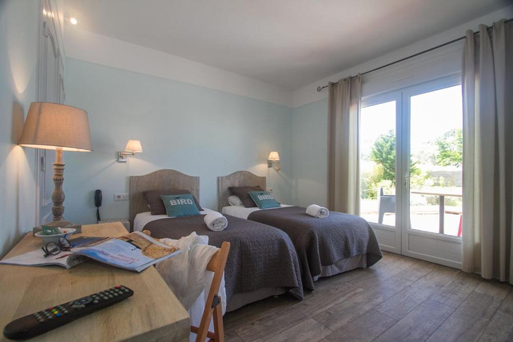 Hotel Le Vert Bois Dolus d'Oléron Rum bild